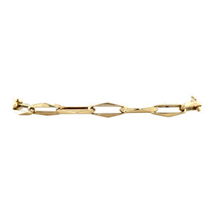 Gouden closed for ever armband 14 krt