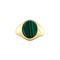 vintage Twiggy ring xs 14 kt - Royal Green