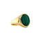 vintage Twiggy ring xs 14 kt - Royal Green