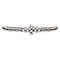 vintage White gold vintage entourage bracelet with diamond 14 kt
