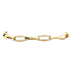 Gold closed for ever bracelet 14 krt