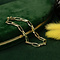 vintage Gold closed for ever bracelet 14 krt