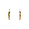 vintage Gold fantasy earrings 14 krt