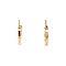vintage Gold fantasy earrings 14 krt