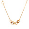 vintage Gouden anker collier 18 krt