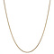 vintage Gouden lengte collier gourmet 14 krt