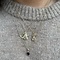 vintage Gold length necklace curb 14 krt