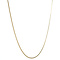 vintage Gold length necklace curb 14 krt