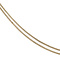 vintage Gouden lengte collier gourmet 14 krt