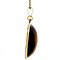 vintage Gold vintage pendant tiger eye 14 krt