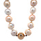 vintage Vintage pearl necklace with a gold clasp 14 kt