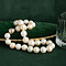 vintage Vintage pearl necklace with a gold clasp 14 kt
