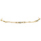 vintage Gold bracelet with pearl 14 krt