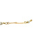 vintage Gold bracelet with pearl 14 krt