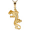 vintage Golden vintage panther pendant 14 kt