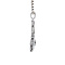 vintage Zilveren vintage hanger met diamant 925