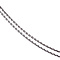 vintage Zilveren collier met diamant hanger 835
