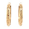vintage Gold fantasy earrings 18 kt