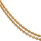 vintage Gold necklace with diamond pendant 14 kt
