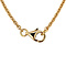 vintage Gold necklace with diamond pendant 14 kt