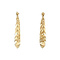 vintage Gold fantasy earrings 14 carat