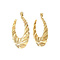 vintage Gold fantasy earrings 14 carat