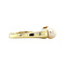 vintage Gouden ring met parel 14 krt