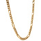 vintage Gouden figaro collier 14 krt