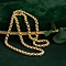 vintage Gold jasseron necklace 14 kt
