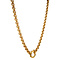 vintage Gold jasseron necklace 14 kt