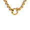 vintage Gold jasseron necklace 14 kt