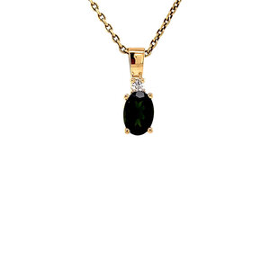 Grace pendant 14 krt - Forest