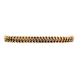 Gouden fantasie armband 14 krt