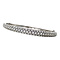vintage White gold vintage bangle with diamond 18 kt