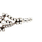vintage White gold vintage bracelet with diamond 18 kt