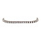 vintage White gold vintage tennis bracelet with diamond 17.5 cm 14 kt