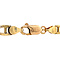vintage Bicolour vintage gold bracelet 14 carat