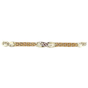 Gouden fantasie armband 14 krt
