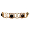 vintage Gold bracelet with garnet 14 krt