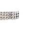 vintage Vintage white gold fantasy bracelet with diamond 18 kt