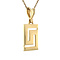 vintage Gold meander pendant 14 kt