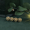 vintage Gouden Zeeuwse knop broche 14 krt