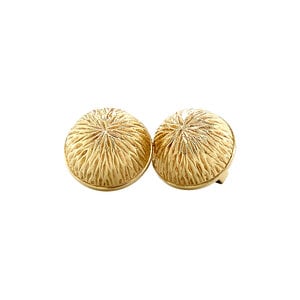 Golden fantasy earrings 14 carat