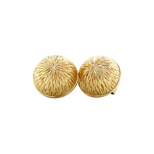 Gouden fantasie oorstekers 14 krt