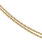 vintage Gouden gourmet lengtecollier 14 krt