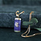 vintage Gold venetian length necklace 14 krt