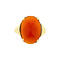 vintage Ring with carnelian 12 carat
