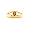 vintage Gouden ring met parel 14 krt