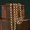 vintage Gouden jasseron collier 18 krt