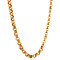 vintage Gold jasseron necklace 18 kt